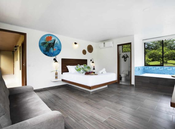 Suite con jacuzzi